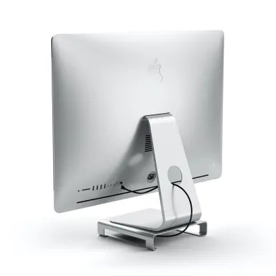 Satechi USB-C Aluminium Monitor Stand Hub For IMac (Silver) - Digital3d.com.au